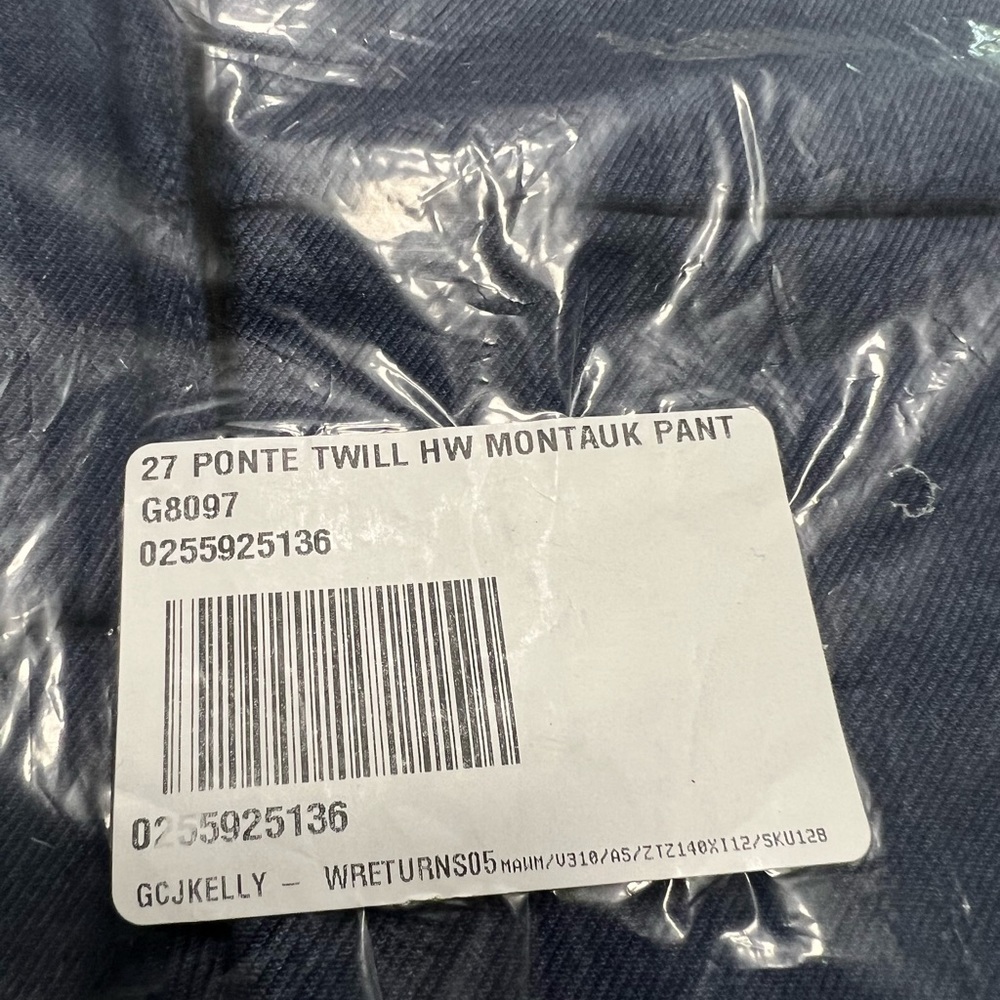 Talbots Montauk pant, denim Heather, misses 8, nwt - Picture 12 of 16